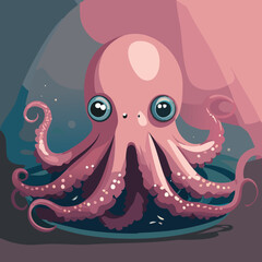 Sea world VECTOR octopus fish sea life 