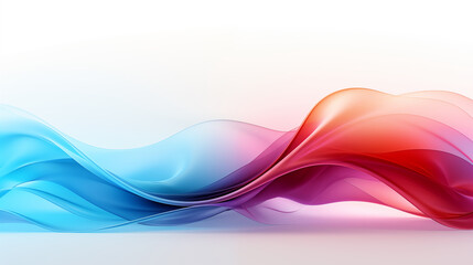 Fototapeta premium Background spectrum light line motion, Bright color tone, Depth of field, future concept, white background