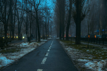 street in the night