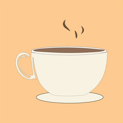 cup vector, beautiful coffee mug vector design
