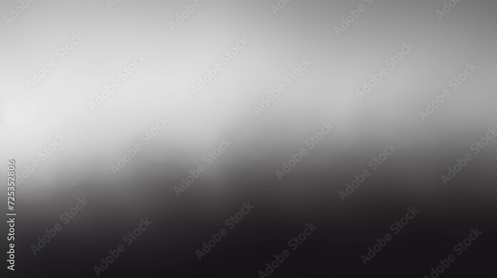 Poster blurred gradient black and white color gradient, with noise effect background. generative ai