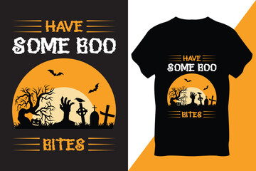 Halloween T-Shirt Design Vector