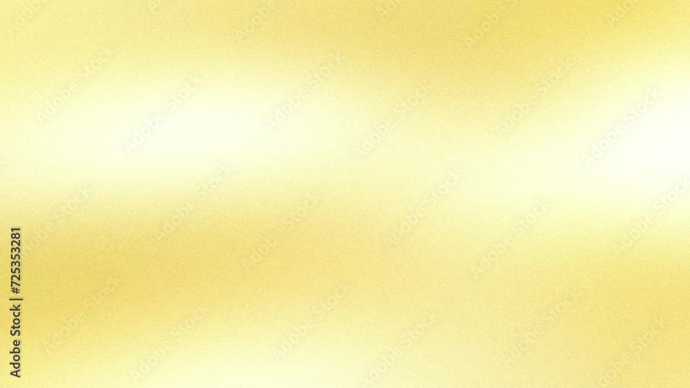 Fototapete Looping gold liquid gradient wave with noise texture, abstract background animation