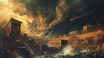 Drowning Worlds and Divine Salvation: Exploring the Flood Narratives in the Bible and Sumerian Mythology