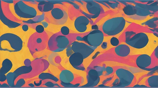 Background showcasing intricate color texture and patterns