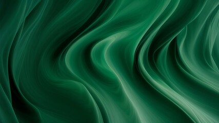 Obraz premium green silk background