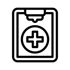 clipboard line icon