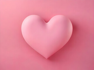 Pink hearts on a pink background