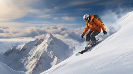 go skiing, realistic --ar 16:9 --v 5.2 Job ID: f98197d0-9390-4867-8e49-1b536867cb63