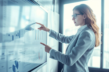 nnovative Project Manager Analyzing Timeline, Strategic Business Planning