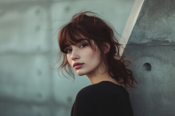 Fototapeta premium Daily lifestyle photography, Outdoor shoot portrait style