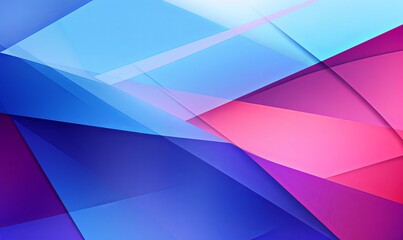 a purple and blue background with lines and triangles, in the style of colorful