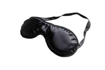 Sleep mask, transparent background, isolated image, generative AI