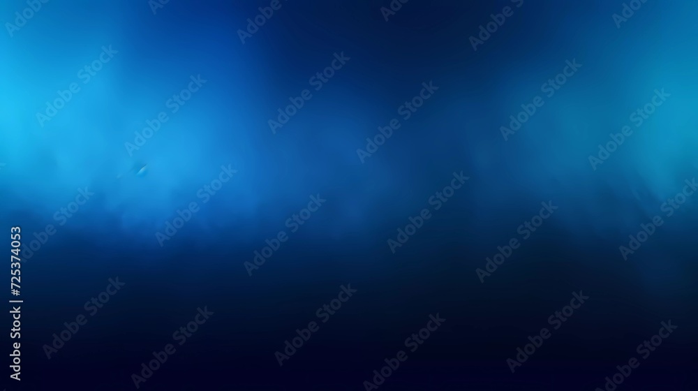 Wall mural blurred gradient black and dark blue color gradient, with noise effect abstract background. generati