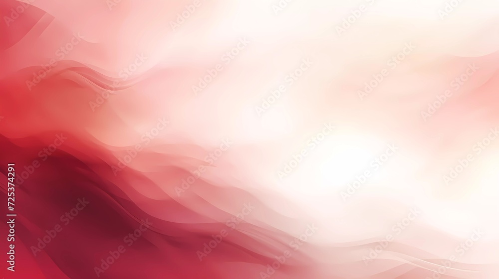 Canvas Prints blurred gradient gradient of white and red colors, with noise effect abstract background. generative