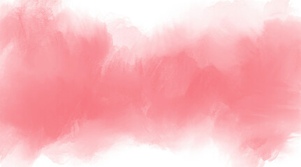 Water color, pink, white background, used as a background in the wedding and other tasks.