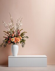 vase with flowers