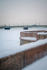 The bridge in St. Petersburg