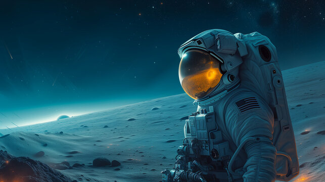 astronaut in space, Generative AI