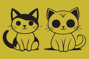 A pet black cat is very dear to me, I spend my free time with him.