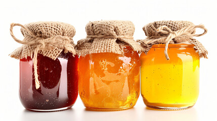 Three jar of jam