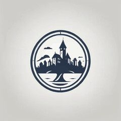 Town Logo EPS Format Design