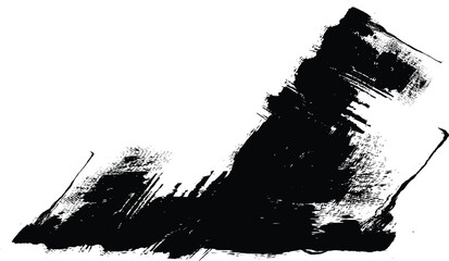Naklejka premium Vector brush srokes texture. Distressed uneven texture. Grunge background. Abstract vector illustration. Overlay to create interesting effect and depth