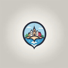 Town Logo EPS Format Design