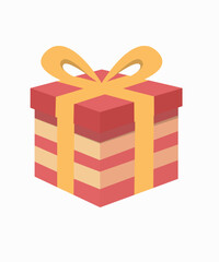 gift box with ribbon