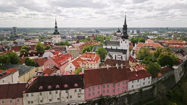 view of the Tallinn old town