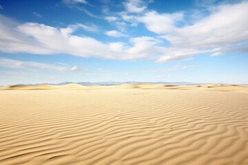 Fototapeta na wymiar sand dunes eroding under strong desert winds
