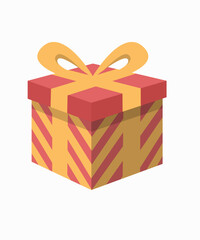gift box with ribbon