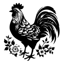 rooster png, rooster svg, rooster vector, rooster silhouette, eps, png, jpg, svg, rooster, chicken, bird, vector, cartoon, illustration, farm, animal, hen, poultry, silhouette, cockerel, animals, beak