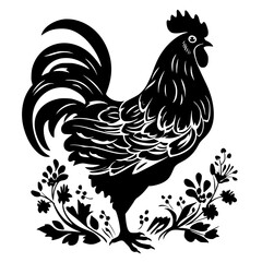 rooster png, rooster svg, rooster vector, rooster silhouette, eps, png, jpg, svg, rooster, chicken, bird, vector, cartoon, illustration, farm, animal, hen, poultry, silhouette, cockerel, animals, beak