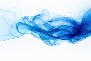 Abstract blue smoke on white background. cloud, a soft Smoke cloudy texture background.	