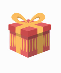 gift box with ribbon