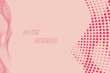 Halftone Background. Abstract dot vector wallpaper