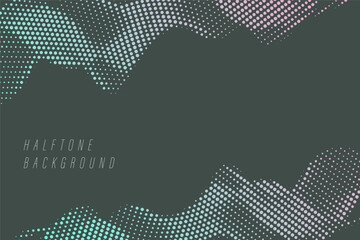 Halftone Background. Abstract dot vector wallpaper