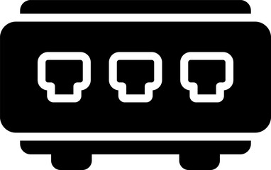 Network Switch Vector Icon