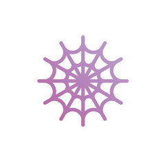 Cobweb icon with white background vector stock illustration