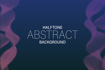 Abstract dot hal tone background. Modern halftone texture wallpaper.  - obrazy, fototapety, plakaty