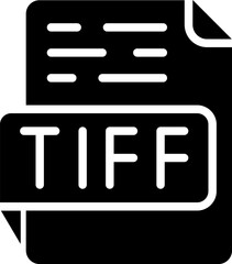 TIFF Vector Icon