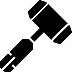 Electrician's Hammer Vector Icon