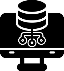 Database Management Vector Icon
