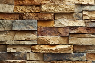a close up of a brick wall