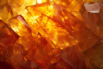 
beautiful amber texture closeup