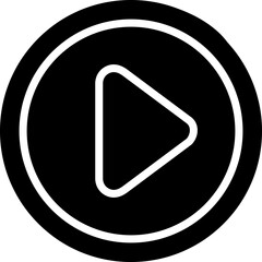 Play Button Vector Icon