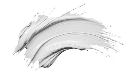 Close-up view of white paint on white surface. Can be used for various design projects