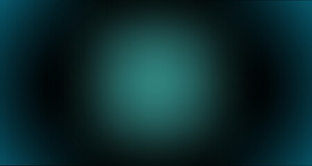 Green and blue motion glow in dark space, abstract art illustration on a dark background