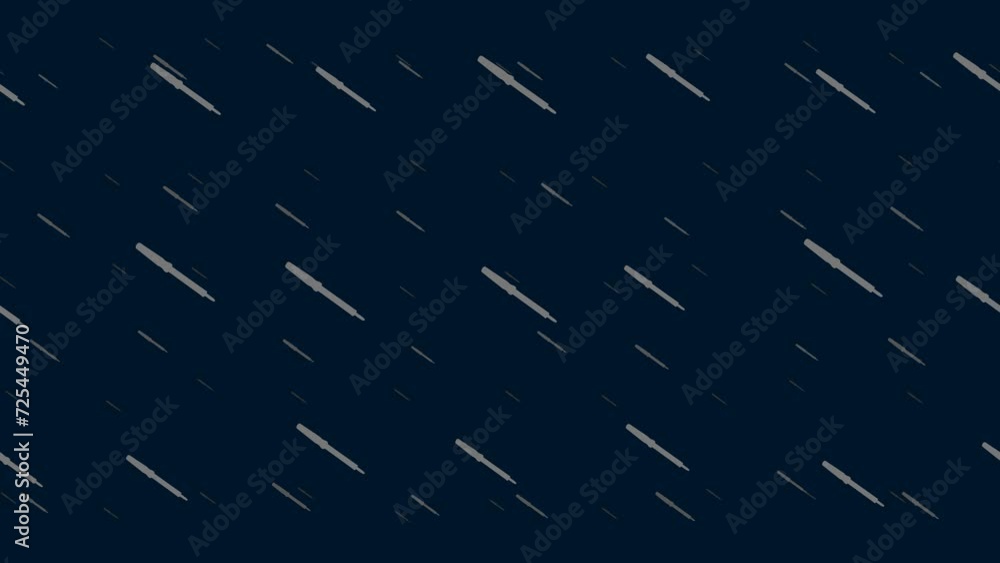 Poster soldering iron symbols float horizontally from left to right. parallax fly effect. floating symbols 